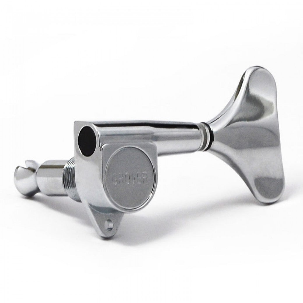Grover Mini Bass Machineheads ~ 4 in-line ~ Chrome