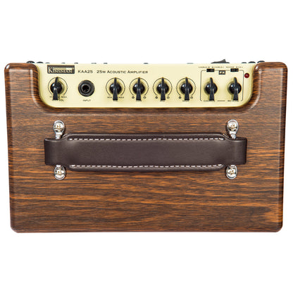 Kinsman 25w Acoustic Amp ~ Mains/Battery Power/BluetoothÂ® ~ Wood