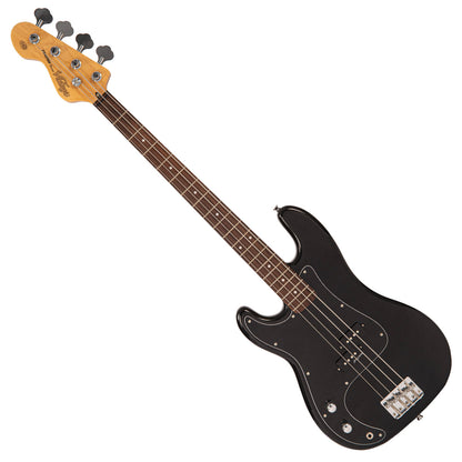 Vintage V40 Coaster Series Bass Guitar Pack - Left Hand Boulevard Black