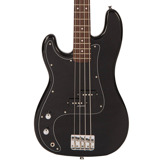Vintage V40 Coaster Series Bass Guitar Pack - Left Hand Boulevard Black