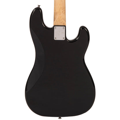 Vintage V40 Coaster Series Bass Guitar Pack - Left Hand Boulevard Black