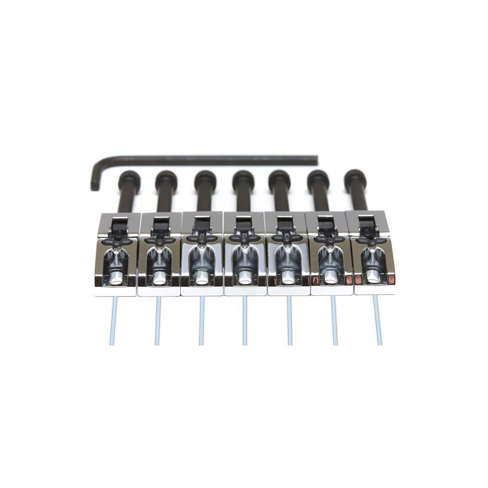 GraphTech PN-0080-C7 Ghost Floyd RoseÂ® Style Saddles Chrome
