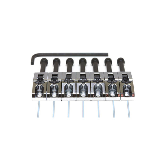 GraphTech PN-0080-C7 Ghost Floyd RoseÂ® Style Saddles Chrome