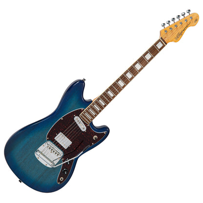 Vintage REVO Series 'Colt' HS Duo Electric Guitar - Blueburst