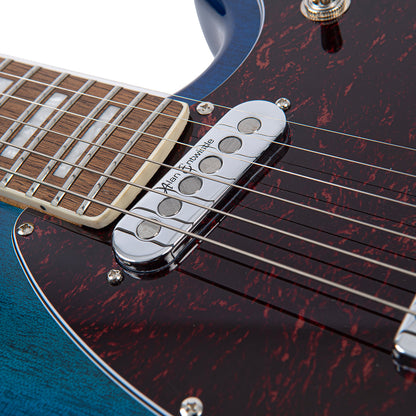 Vintage REVO Series 'Colt' HS Duo Electric Guitar - Blueburst